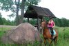 Folwark Bulin - Imię konia: Laki